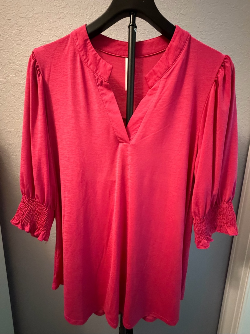 Dear Scarlett Lizzy Smocked Sleeve Top